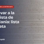 Qué llevar a la entrevista de ciudadanía: lista de documentos